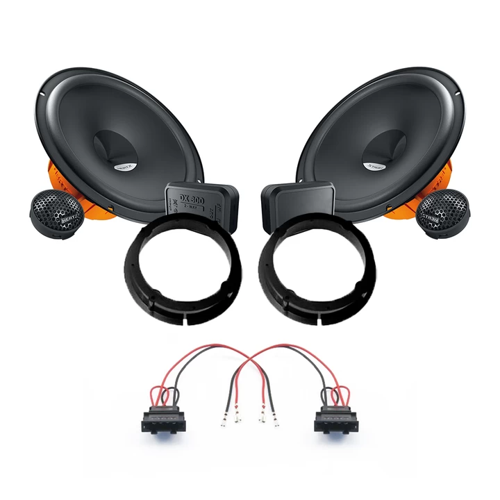 Pachet difuzoare auto Hertz Dieci dedicat usi fata Audi A2 2000-2005