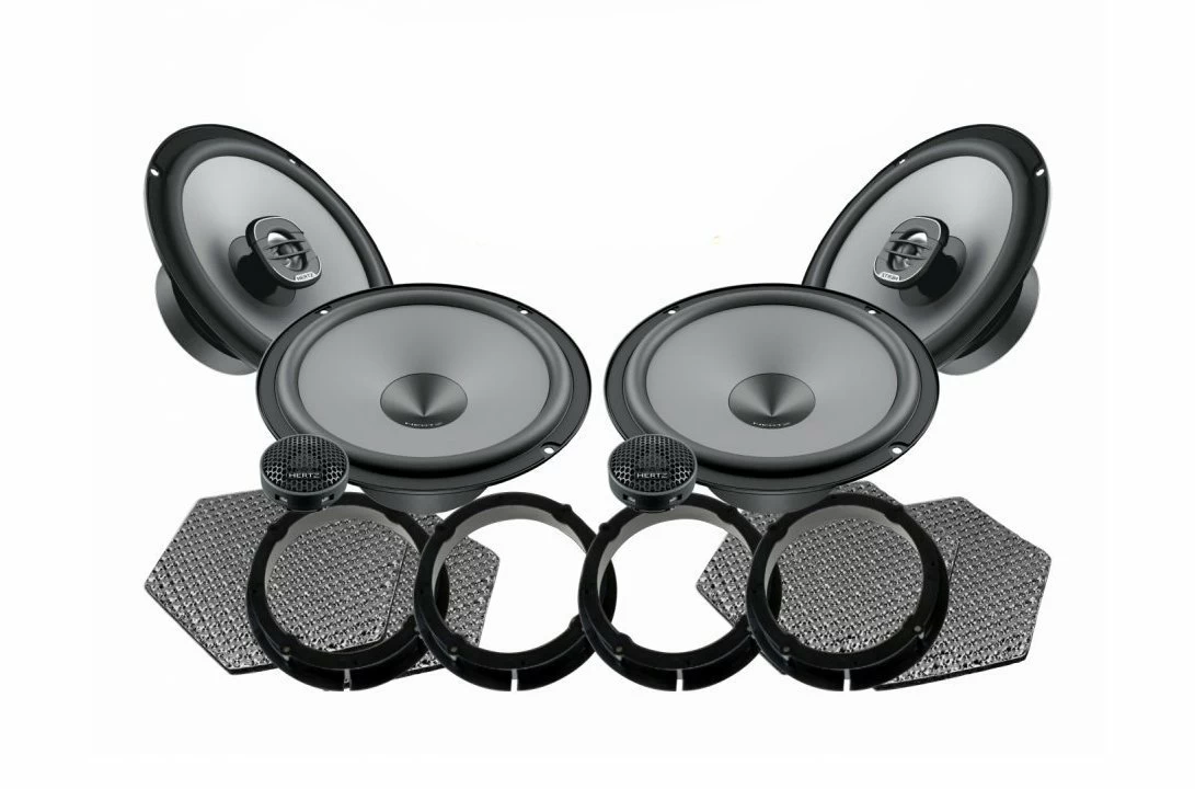 Pachet difuzoare auto Hertz Uno dedicat Volkswagen Scirocco (2008 - 2017)