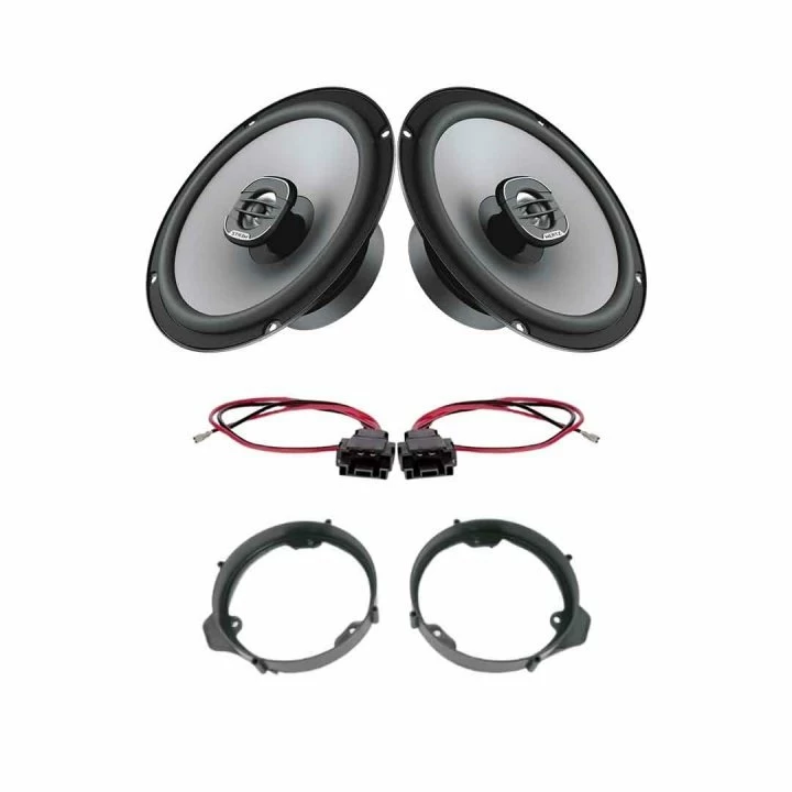 Pachet difuzoare auto Hertz Uno dedicat usi spate Mercedes GLK 2008-2015