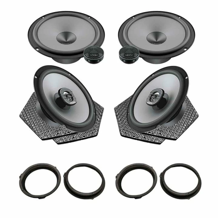 Pachet difuzoare auto Hertz Uno dedicat Ford Bronco- 4 usi 2020-