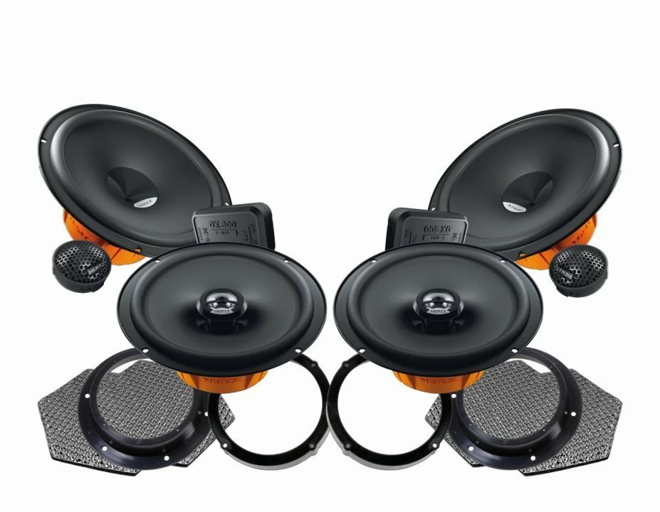 Pachet difuzoare auto Hertz Dieci dedicat Volkswagen Touran (2003 - 2015)