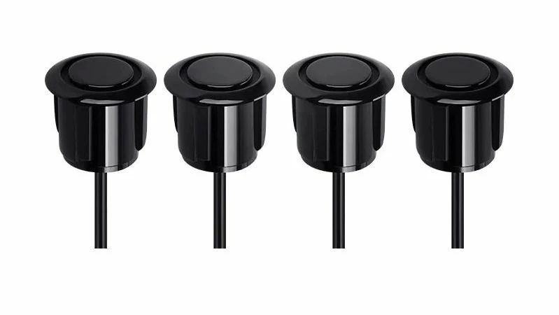 Senzori de parcare fata spate dedicati navigatiilor Teyes - Negru - imagine 2