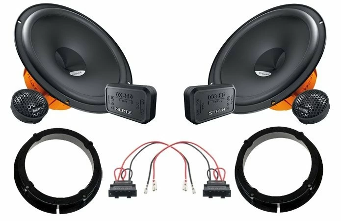 Pachet difuzoare Hertz Dieci dedicate usi fata Volkswagen Golf IV (1998 - 2004)