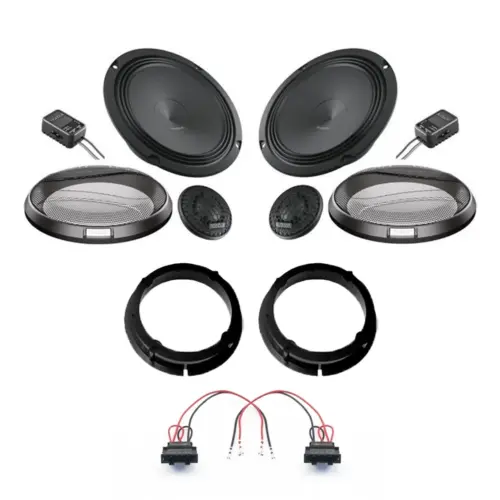 Pachet difuzoare auto Audison Prima dedicat usi fata Audi A2 2000-2005, RMS 100 W