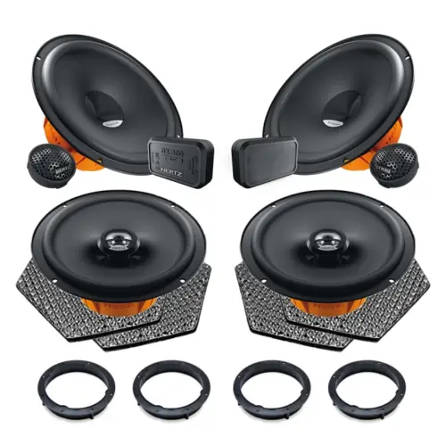 Pachet difuzoare auto Hertz Dieci dedicat Volkswagen UP 2011-, RMS 80W