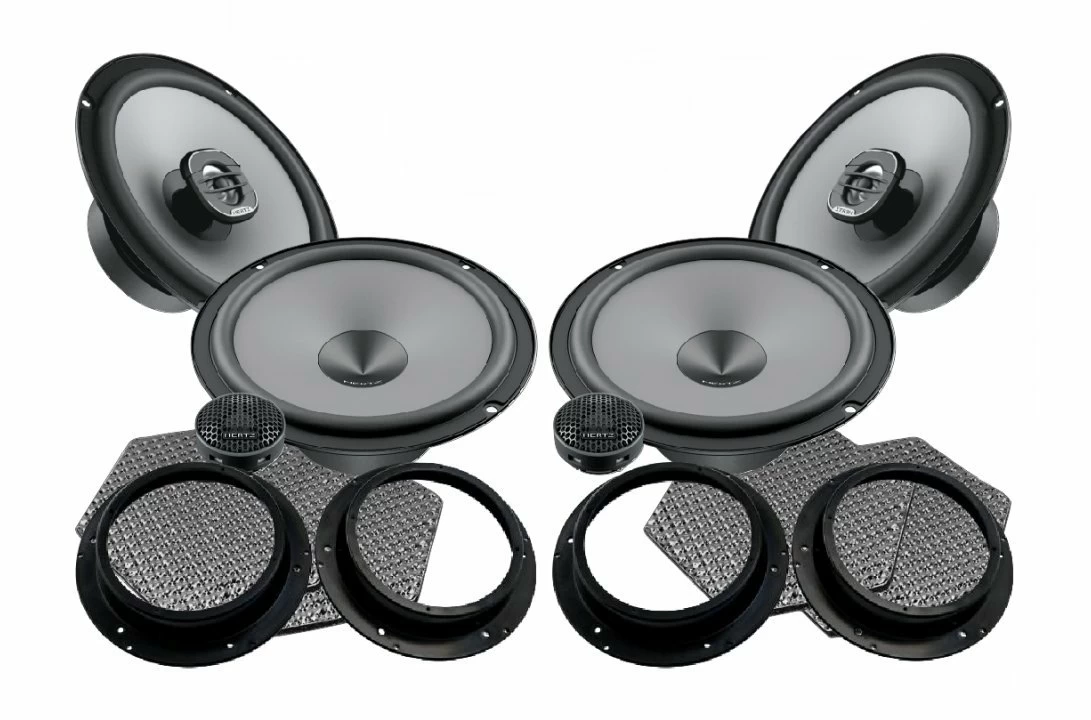 Pachet difuzoare auto Hertz Uno dedicat Volkswagen Tiguan (2007 - 2015)