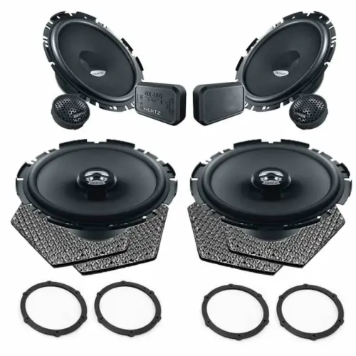 Pachet difuzoare auto Hertz Dieci dedicat Citroen C3 2018 – , RMS 80W