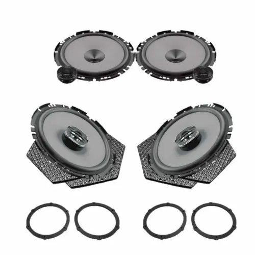 Pachet difuzoare auto Hertz Uno dedicat Peugeot 208 2012-2019, RMS 70W