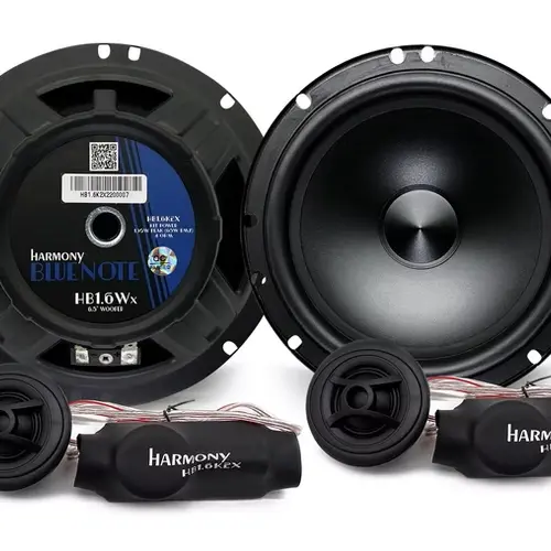Difuzoare auto ESB Harmony HB1.6K2X, set sistem 2 căi, 165mm, 65W RMS, 4Ω, 4 difuzoare + accesorii