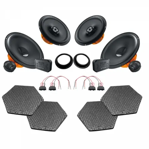 Pachet difuzoare auto Hertz Dieci dedicat Volkswagen Touareg (2003 – 2010)