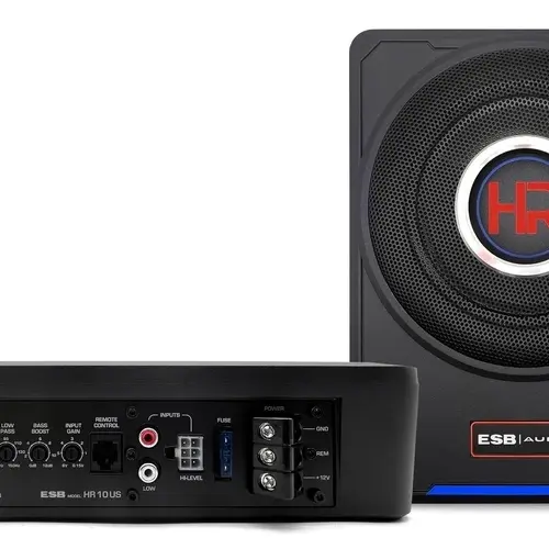 Subwoofer auto activ ESB HR 10 US, 130W RMS