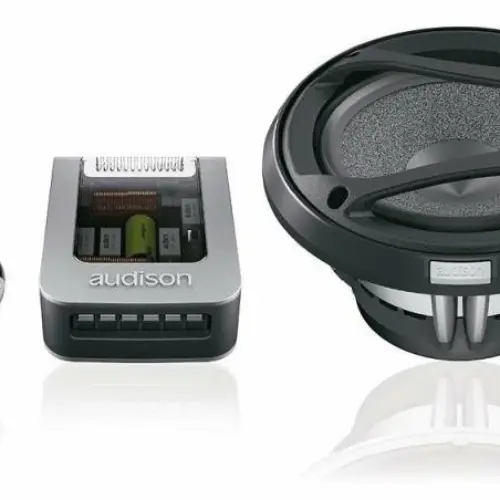 Difuzoare auto Audison Voce AV K6, set sistem 2 căi, 165mm, 125W RMS, 4Ω, set 4 difuzoare + accesorii