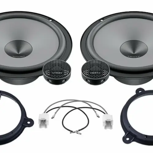 Pachet difuzoare Hertz Uno dedicate usi fata Dacia Logan, Sandero, Lodgy (2012 – 2019)