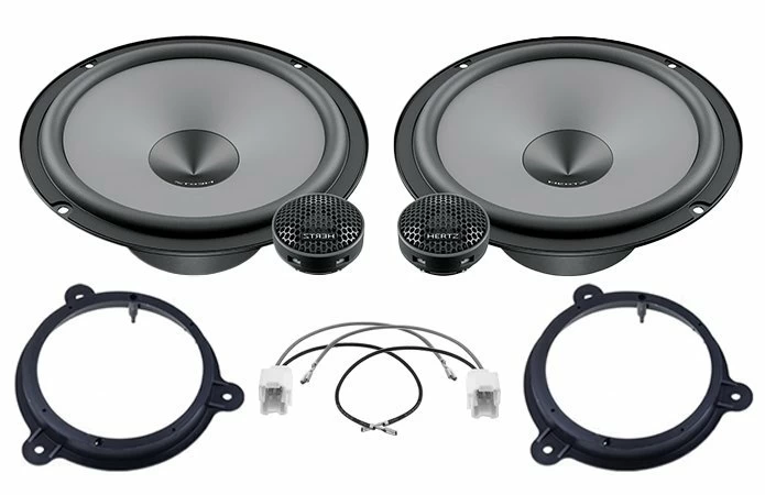 Pachet difuzoare Hertz Uno dedicate usi fata Dacia Logan