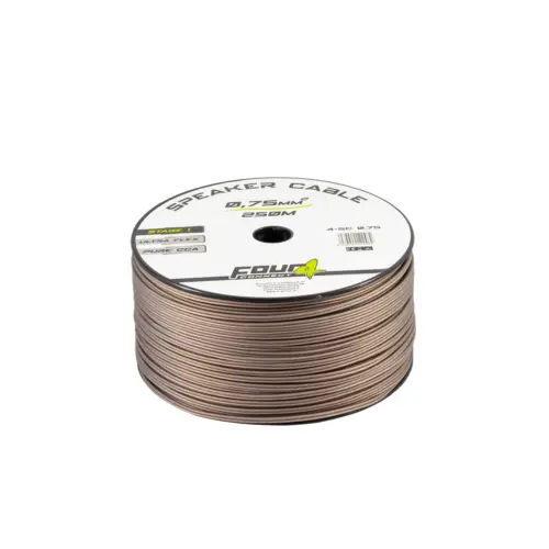 Cablu boxe Four Connect, 4-SC0.75, Stage 1, ROLA 250 M, 18 AWG / 0.75 mm, OFCA – Rola