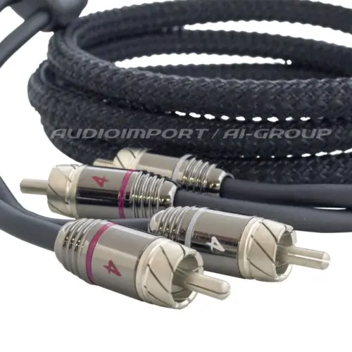Cablu RCA Four Connect, 4-800355, Stage 3, 1.5 METRI, 2 canale