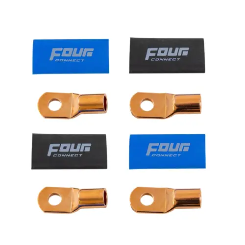 Inel terminal Four Connect, 4-690383, Stage 3, 35mm2 (2AWG), Set 4 Buc , OFC