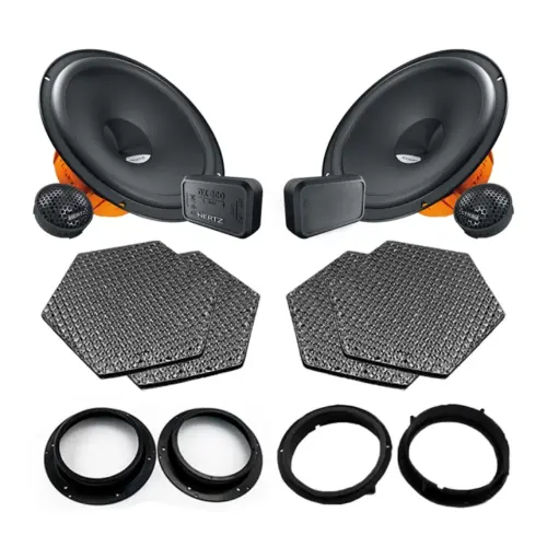 Pachet difuzoare auto Hertz Dieci dedicat Volkswagen Tiguan 2016-, RMS 80W