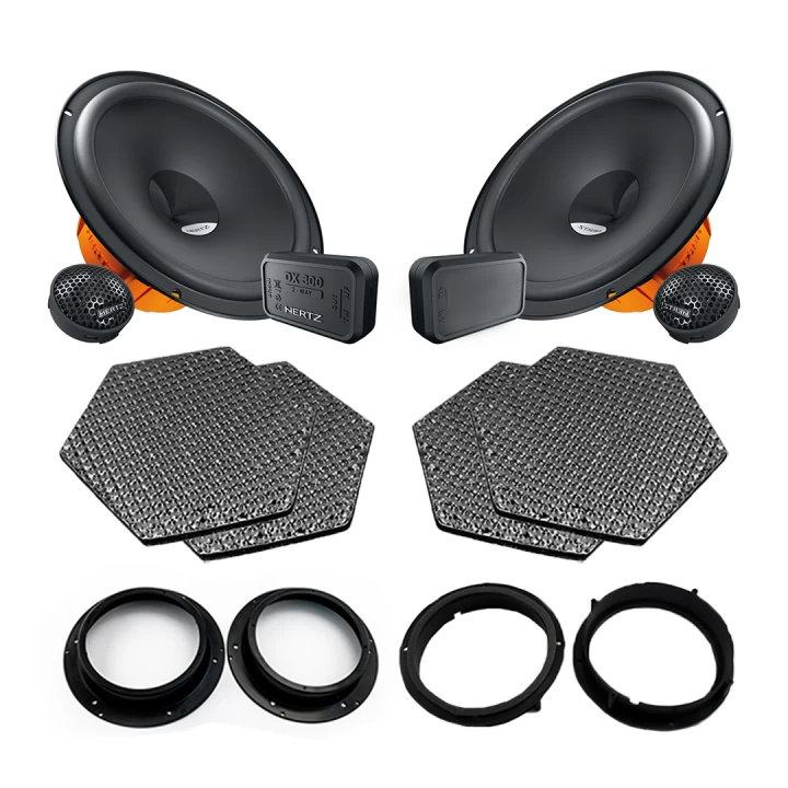 Pachet difuzoare auto Hertz Dieci dedicat Volkswagen Tiguan 2016-