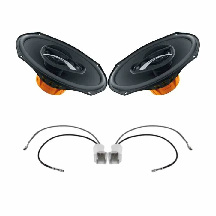 Pachet difuzoare auto Hertz Dieci dedicat usi fata Nissan Navara 2005-2015