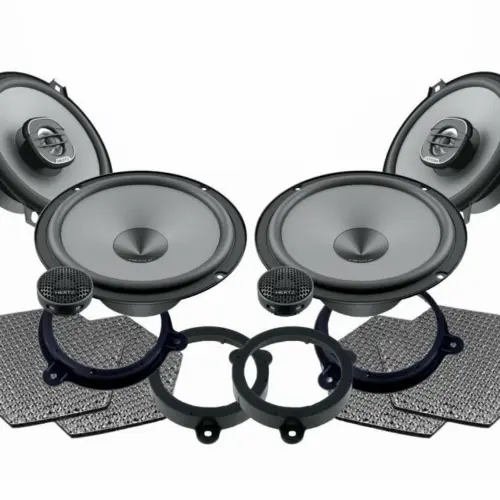 Pachet difuzoare auto Hertz Uno dedicat Dacia Logan, Sandero, Lodgy (2012 – 2019)