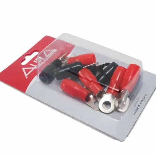 Inel terminal AURA ACN-R208/10, 8mm2 (8AWG), Set 10 Buc