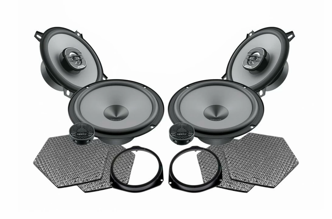 Pachet difuzoare auto Hertz Uno dedicat Opel Corsa D (2006 - 2014)