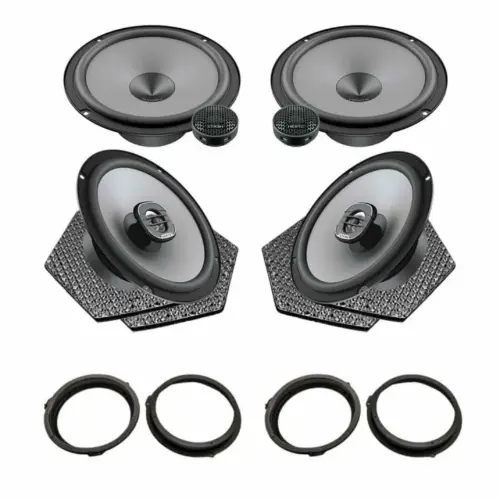 Pachet difuzoare auto Hertz Uno dedicat Ford Eco Sport 2013-, RMS 75W