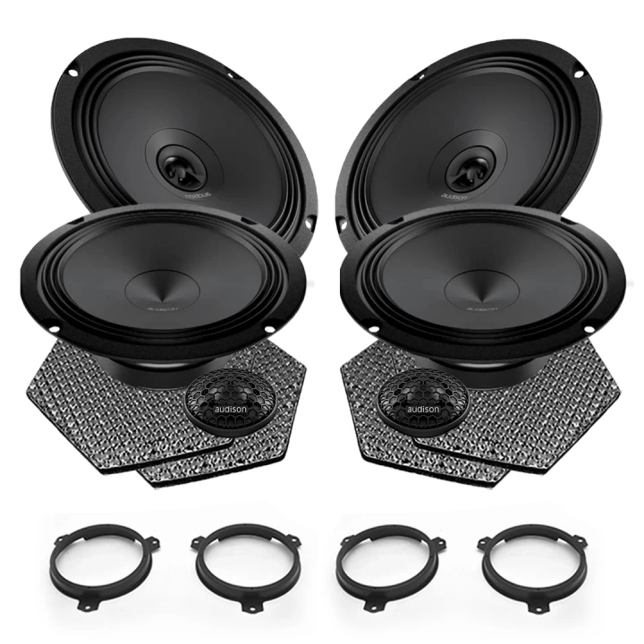 Pachet difuzoare auto Audison Prima dedicat Toyota Hilux 2015-