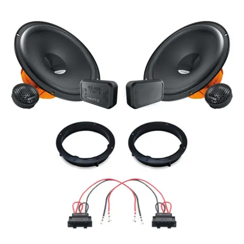 Pachet difuzoare auto Hertz Dieci dedicat usi spate Skoda Superb 2015-, RMS 80W