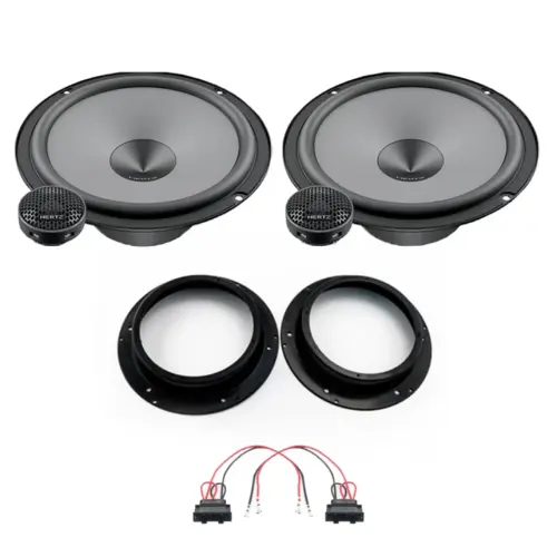 Pachet difuzoare auto Hertz Uno dedicat usi fata Skoda Superb 2015-, RMS 75W