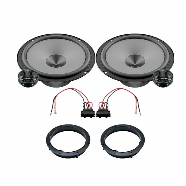 Pachet difuzoare auto Hertz Uno dedicat usi fata Seat Toledo 2012-2018