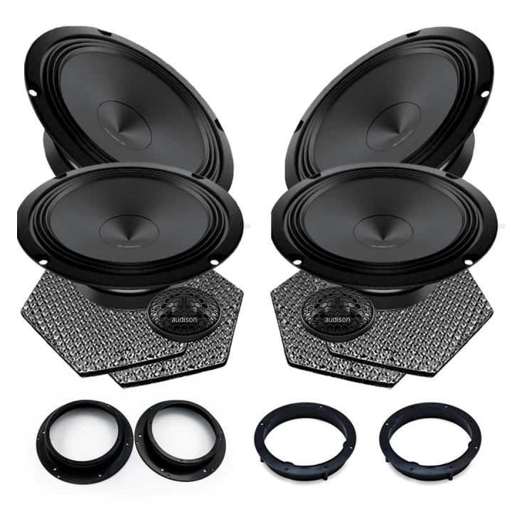 Pachet difuzoare auto Audison Prima dedicat Skoda Superb 2015-