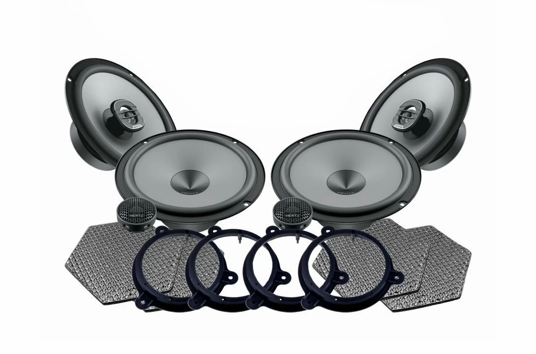 Pachet difuzoare auto Hertz Uno dedicat Renault Clio IV (2012 - 2019)