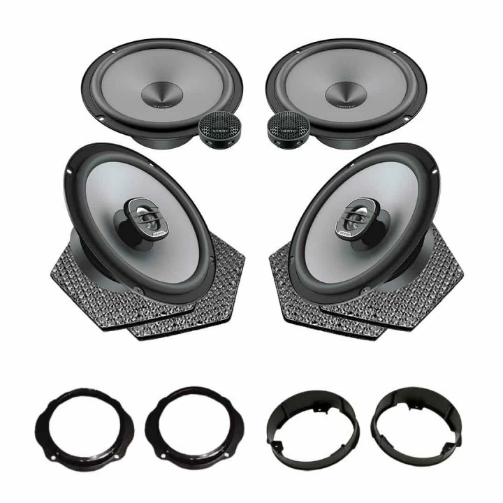 Pachet difuzoare auto Hertz Uno dedicat Ford Focus C-Max 2003-2010