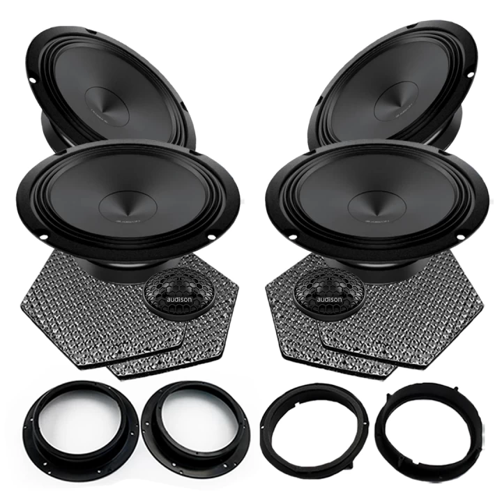 Pachet difuzoare auto Audison Prima dedicat Volkswagen Passat B8 2014-