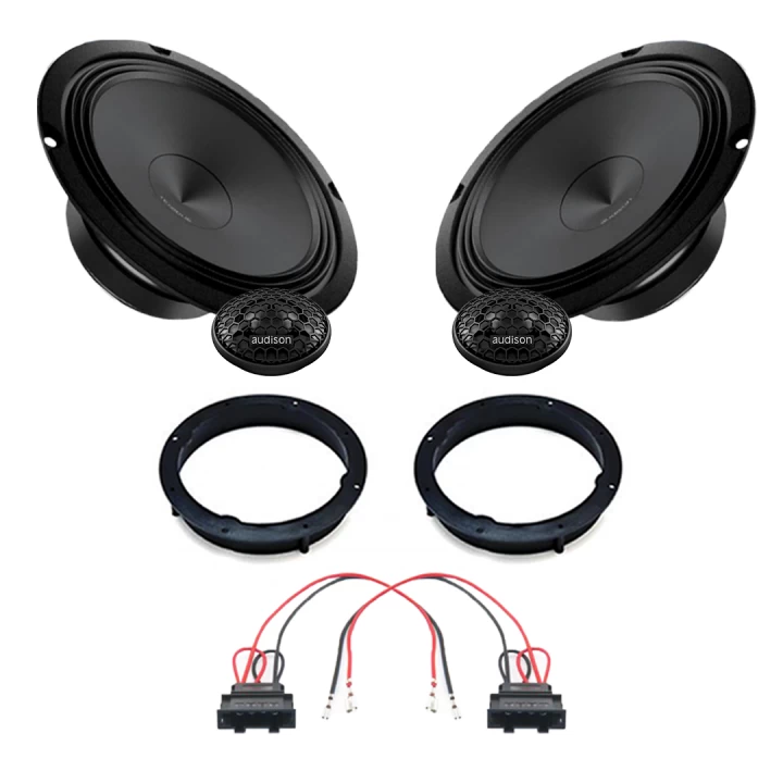 Pachet difuzoare auto Audison Prima dedicat usi fata Skoda Enyaq 2020-