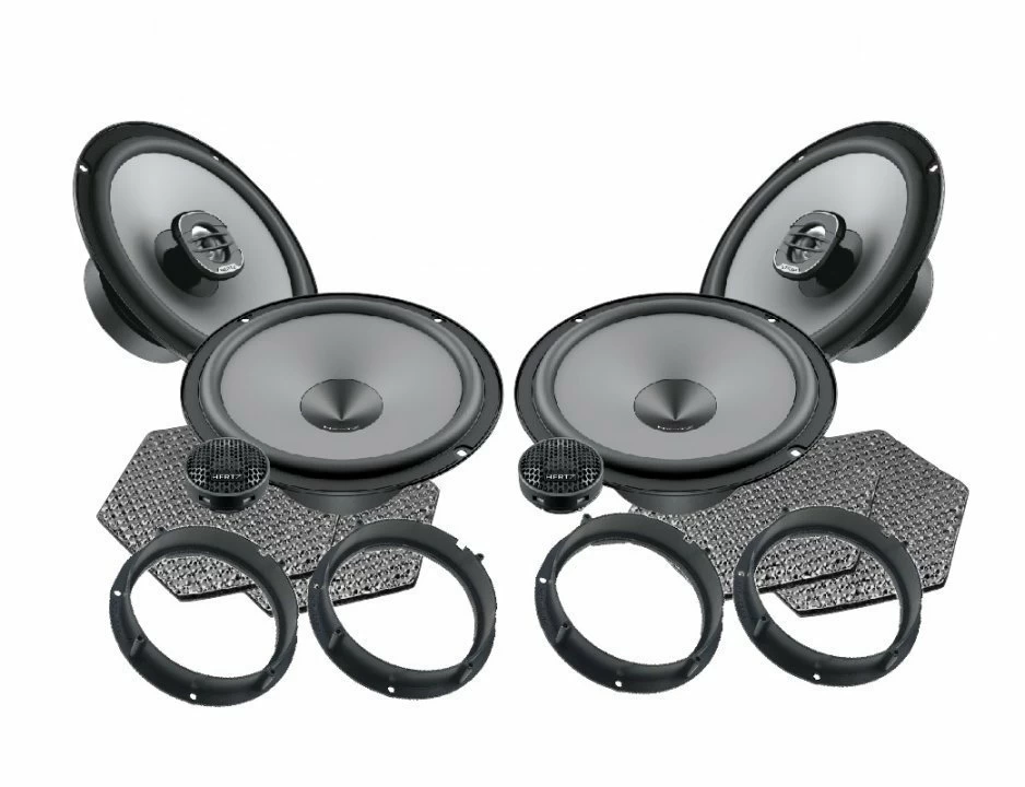 Pachet difuzoare auto Hertz Uno dedicat Volkswagen Golf VI (2008 - 2016)