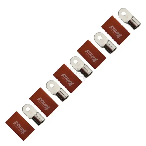 Inel terminal Four Connect, 4-690974, M4, 70-100 mm2, Set 5 Buc