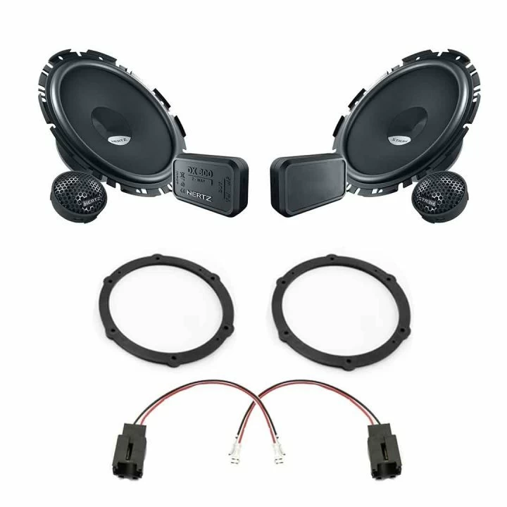 Pachet difuzoare auto Hertz Dieci dedicat usi fata Citroen C3 2002-2008