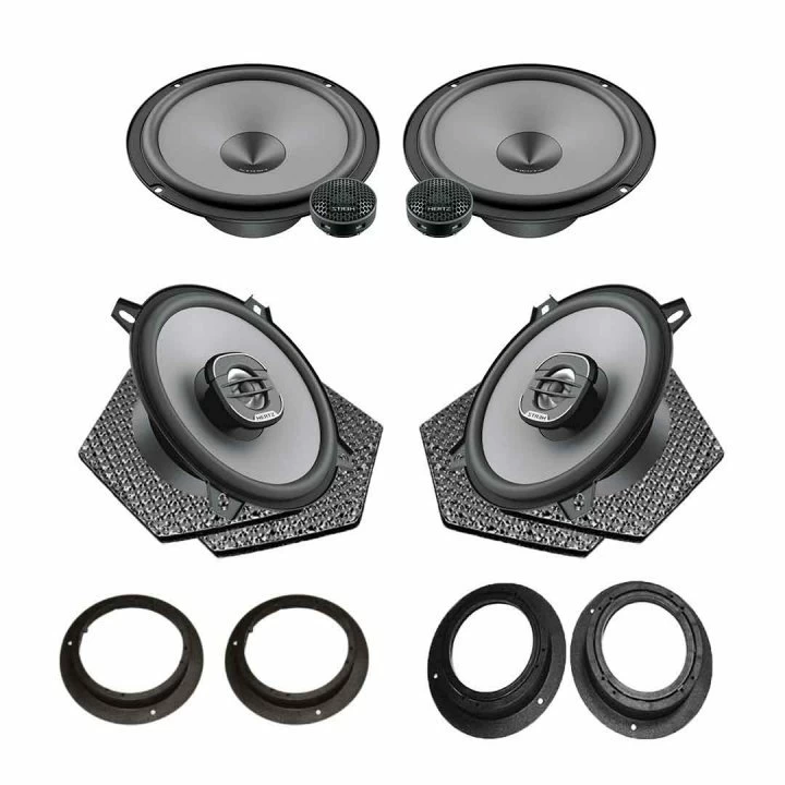 Pachet difuzoare auto Hertz Uno dedicat Mercedes B Class 2005-2010