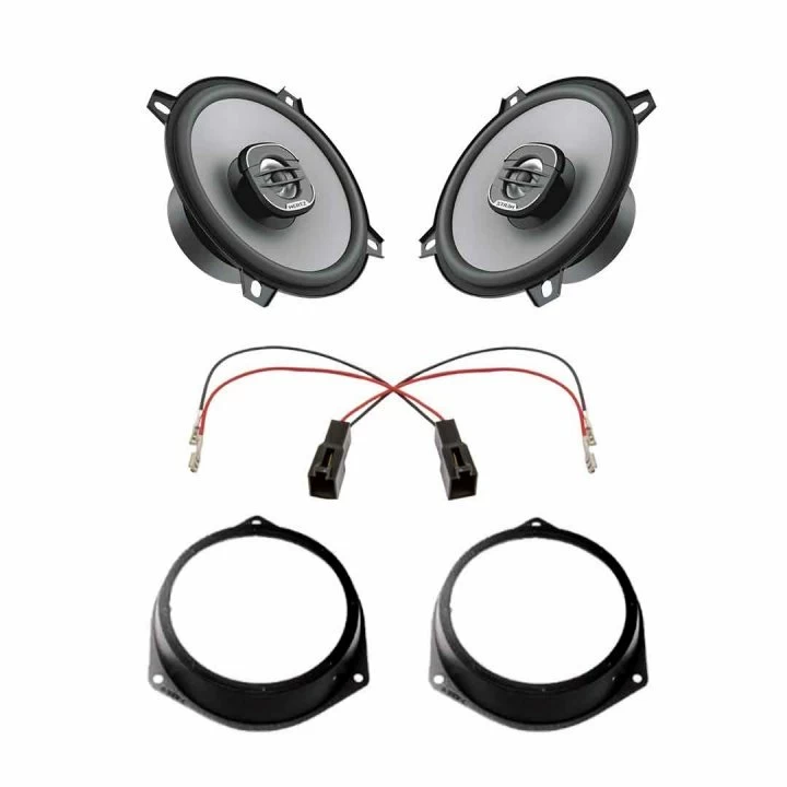 Pachet difuzoare auto Hertz Uno dedicat usi spate Fiat Bravo 2007-2014