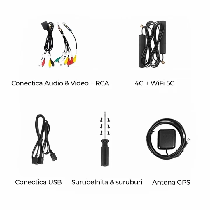 Navigatie auto Teyes CC3 Universala Volkswagen 4+32 QLED 9" Octa-core 1.8Ghz Android 4G Bluetooth DSP - Varianta A - imagine 5