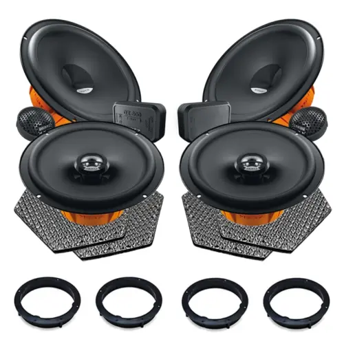 Pachet difuzoare auto Hertz Dieci dedicat Skoda Fabia 2014-2021, RMS 80W