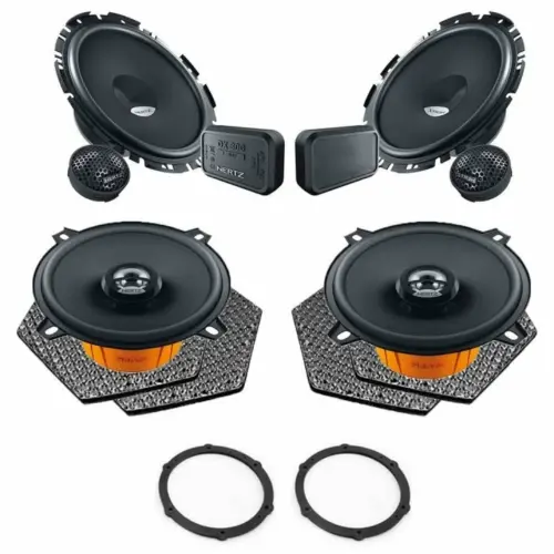 Pachet difuzoare auto Hertz Dieci dedicat Citroen C3 2002-2008, RMS 80W