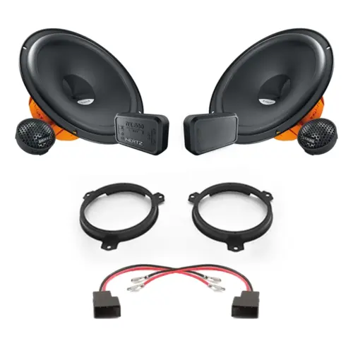 Pachet difuzoare auto Hertz Dieci dedicat usi fata Toyota Yaris 2018-, RMS 80W