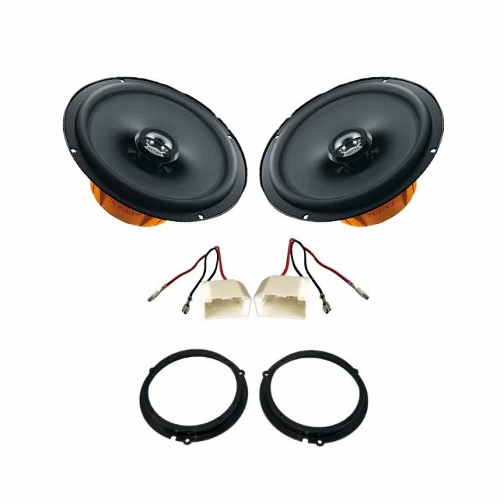 Pachet difuzoare auto Hertz Dieci dedicat usi spate Ford Fiesta 2017-