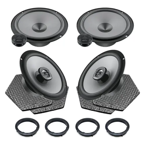 Pachet difuzoare auto Hertz Uno dedicat Volkswagen UP 2011-, RMS 75W