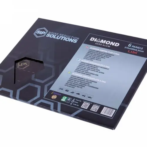 Insonorizant auto Premium STP Aero Alum, 0,3mm, 1,12m2, Bulk Pack
