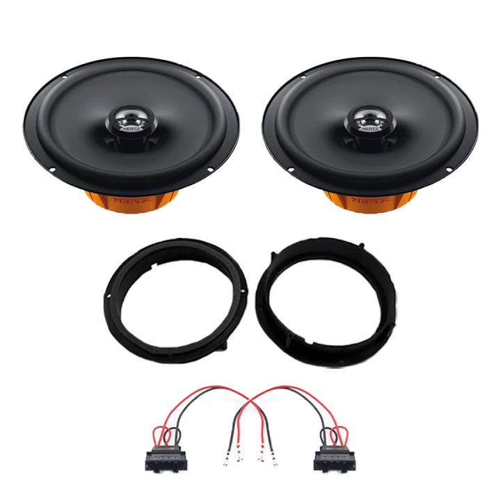 Pachet difuzoare auto Hertz Dieci dedicat usi spate Volkswagen Taygo 2021-